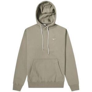 Nike Men's Solo Swoosh Fleece Pullover Hoodie Light Army Size L